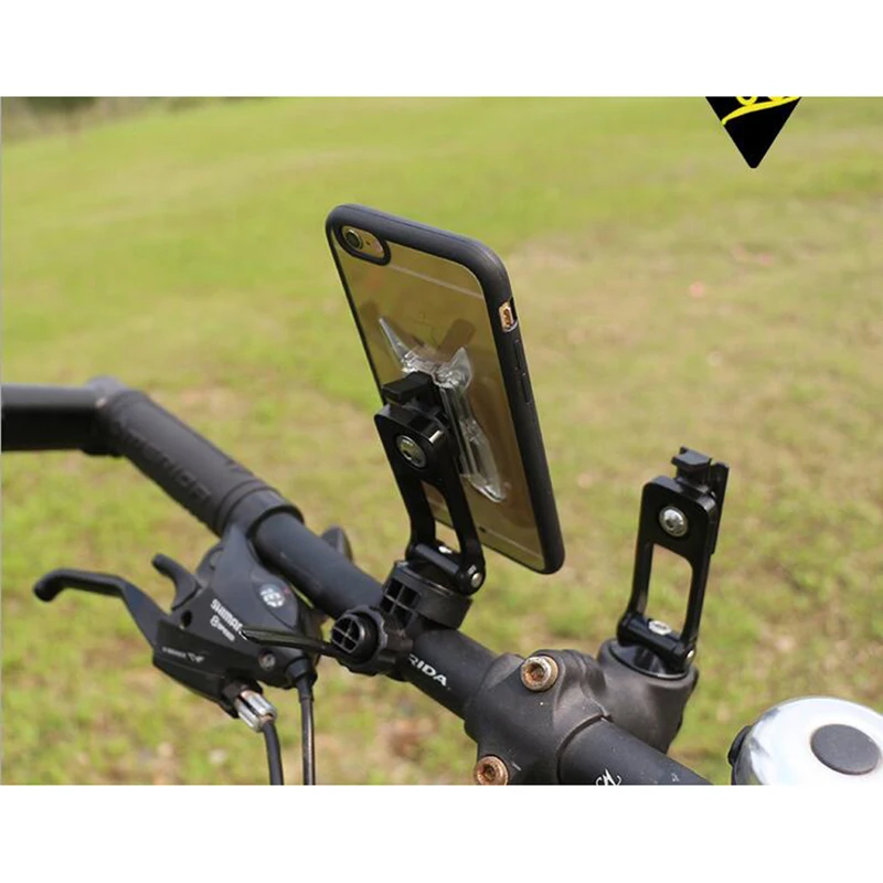 

Universal Adjustable Motorcycle Mobile Phone Holder Bicycle Bike Head Stem Mount Stand Bracket For Samsung For iPhone 6 6s 7plus