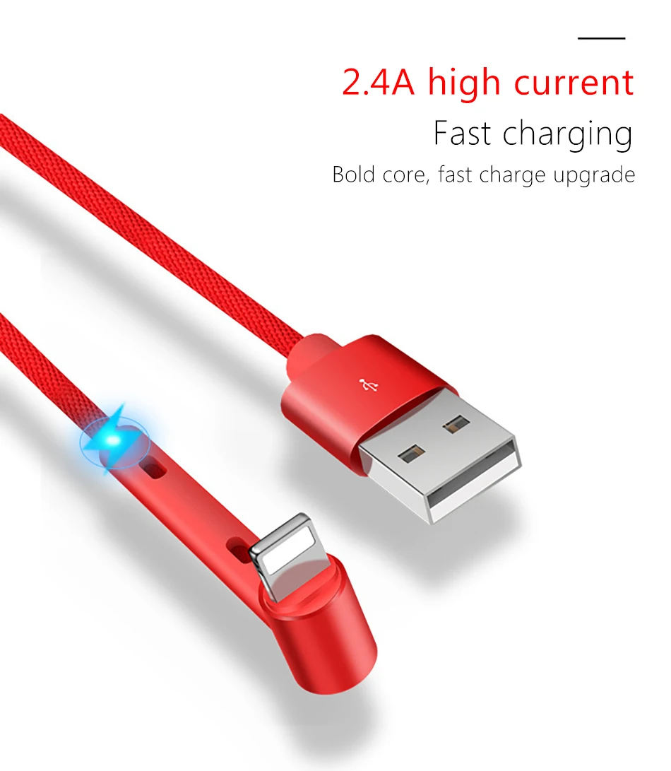 NOHON 2 in 1Phone Stand Holder Charging Cable For iPhone X 7 6 8 Plus Fast Charge Date Cord For iPad Mini Lighting Charger Line (6)