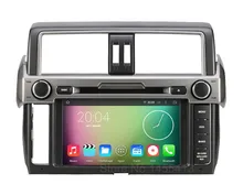 8″ Quad Core 1024*600 Android 5.1.1 Car DVD Player for Toyota Prado 2014 2015 with GPS Mirror-Link BT Wifi Radio