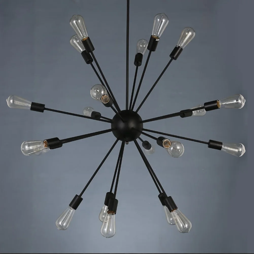 Coquimbo Винтаж ретро люстра "Спутник" металлический E27 40 W подвесной светильник для Спальня Гостиная столовая Освещение в помещении