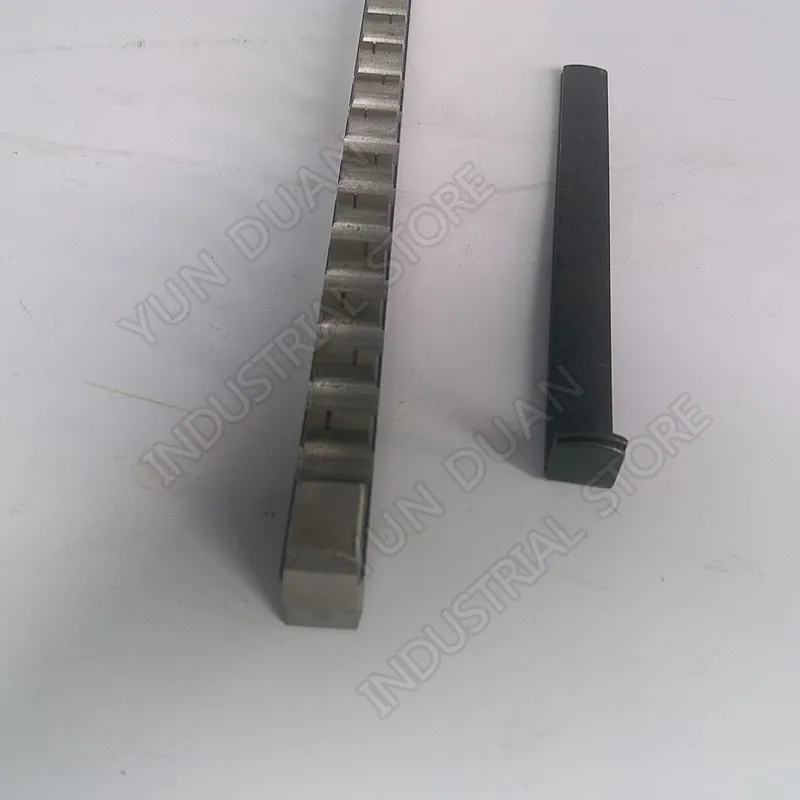 Keyway Broach 10mm D Push Type High Speed Steel HSS Cutting Tool for CNC Broaching Machine Metalworking