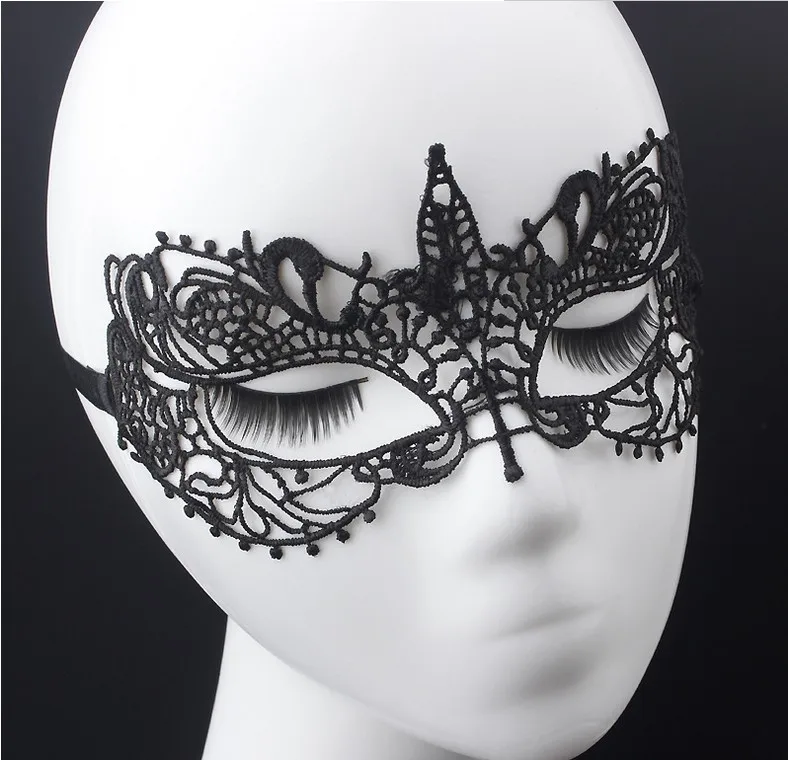 

Fashion Butterfly Pattern Lace Party Mask
