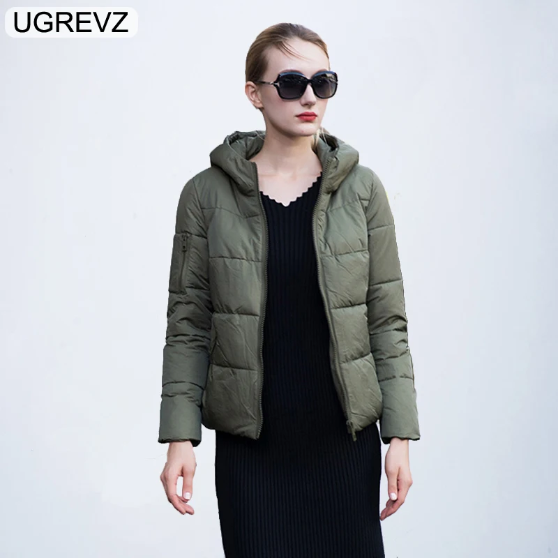 Winter Female Coat 2018 Fashion Black Ladies Coats Winter Jacket Women Outerwear Short Wadded Cotton Padded Parka Women Overcoat