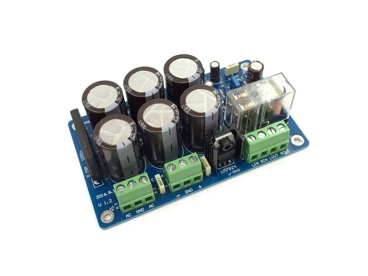 Выпрямитель 25 А + 6 шт. 3300UF50V конденсатор LM7824 регулятор переменного тока двойной 18