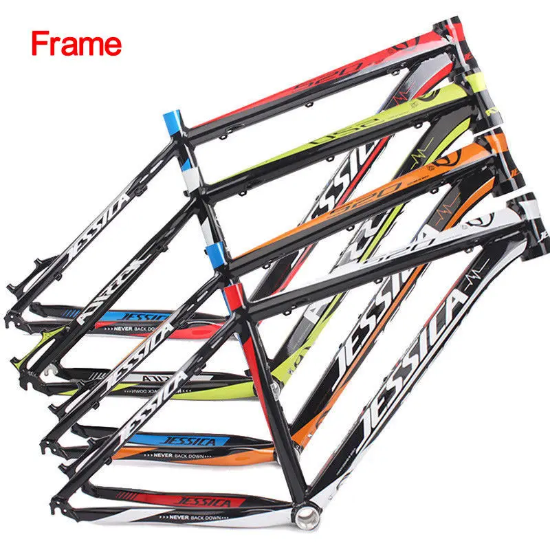 Top 16/17" MTB Bicycle Frame Superlight Aluminum alloy 26er Wheel Frameset Tapered Mountain Bike Frame 1