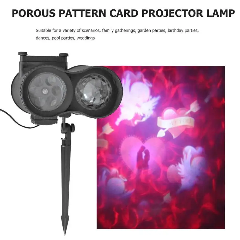 

20 Patterns Waterproof Projector Lamp Landscape Light Xmas Halloween Decor
