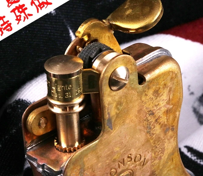 HGX RONSO бренд Ретро Винтаж старый ржавый с 1913 зажигалка