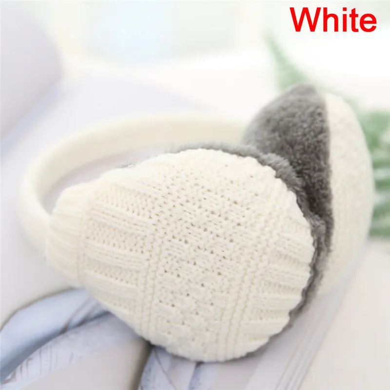 Winter Warm Earmuffs Knitted Children Ear Muffs For Boy Earmuffs For Girls Baby Gift Ear Warmers