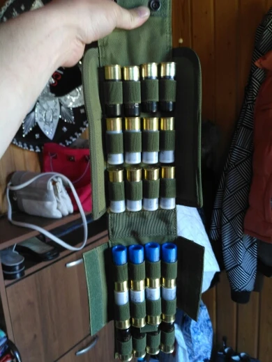 Сумка для боеприпасов Molle 25 круглых 12GA 12 размеров аксессуары охоты|hunting gun accessories|gun