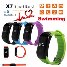 Водонепроницаемый smartwrist группа сердце-rate monitor Фитнес браслет Smart Band Bluetooth для IOS Android смартфон PK Mi band