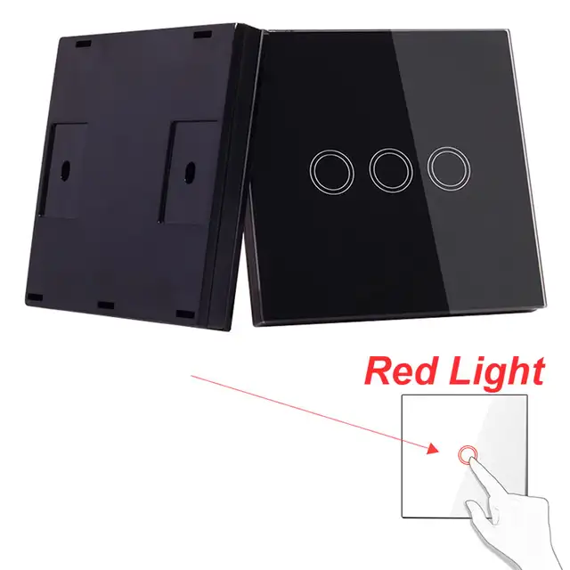 Vhome Wireless Sensor Remote Rf 433mhz Glass Panel Remote Touch