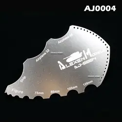 Alexen AJ0004 зажимая линии скребок для военных модель хобби Инструменты аксессуар