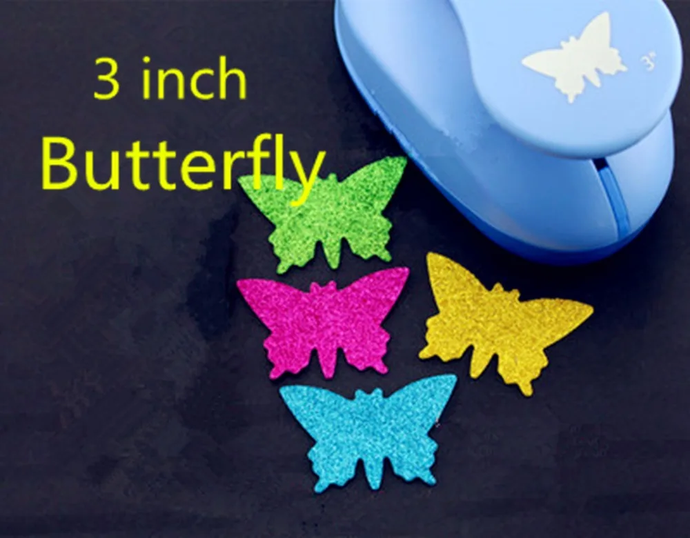 Big Butterfly Eva Foam Puncher Paper Cutter For Greeting Card Handmade Diy Craft Punch Furador