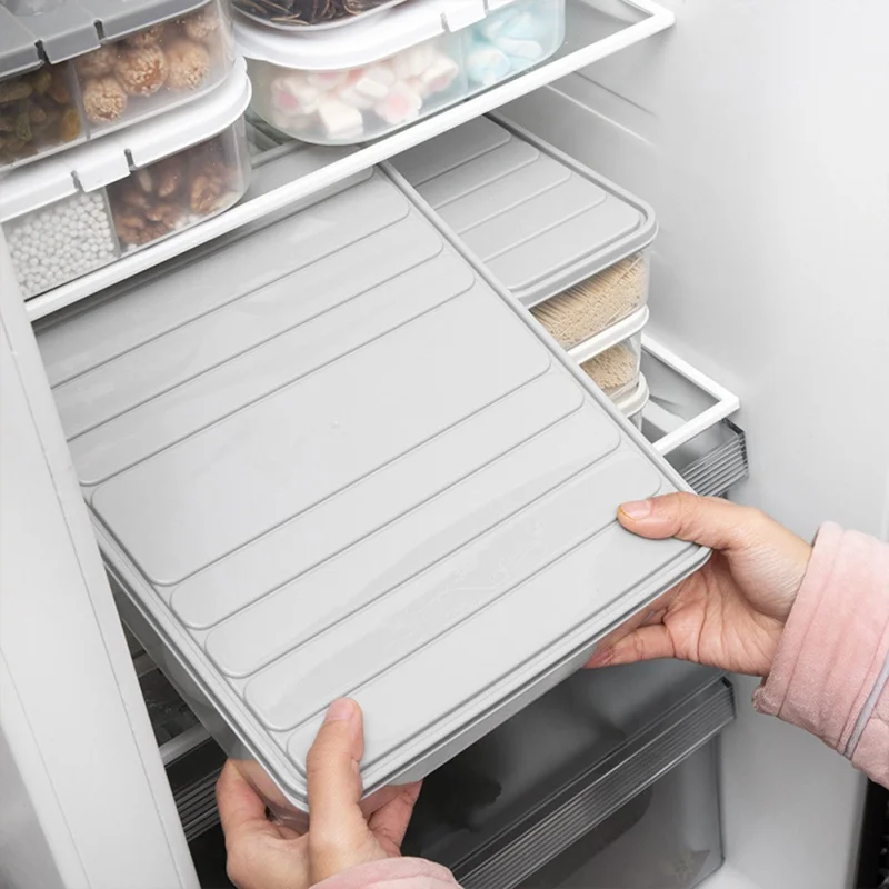 Портативная пластиковая герметичная коробка для свежих продуктов для холодильника, бытовая герметичная коробка