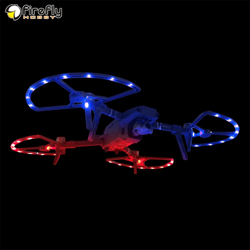 Sunnylife LED Propeller Guards Integrated with Landing Gears Stabilizers for DJI MAVIC 2 PRO & ZOOM Drone Accessory