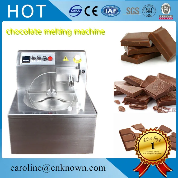 

Big Capacity 15kg/batch Commercial Chocolate Tempering Machine shipping by DHL