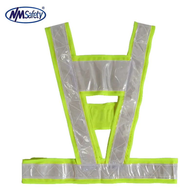 

Brand New Outdoor Night Yellow Reflective Safety Vest Clothes Lime High Visibility Reflective clothes.