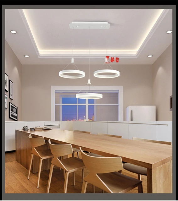 Moderno lampadario LED cerchio anello lampadario per soggiorno ... Moderno lampadario LED cerchio anello lampadario per soggiorno ...