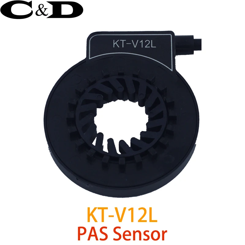 

Free Shipping PAS Pedal Assist Sensor KT-V12L KT V12 V12L 6 Magnets Dual hall senssors 12 Signals