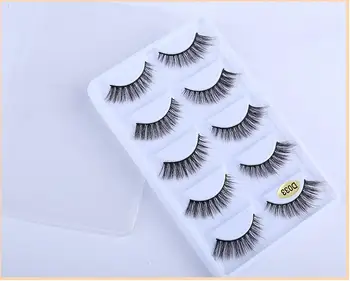 

HBZGTLAD 5 pairs natural false eyelashes fake lashes long makeup 3d mink lashes eyelash extension mink eyelashes for beauty