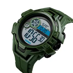 SKMEI спортивные мужские электронные светодиодные цифровые наручные часы будильник 50 м водонепроницаемые Модные брендовые часы Relogio Masculino