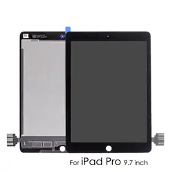 Оригинальный Для iPad Pro 9,7 ЖК-дисплей A1673 A1674 A1675 Сенсорный экран планшета Полное собрание Замена проклеенная бумага + инструмент