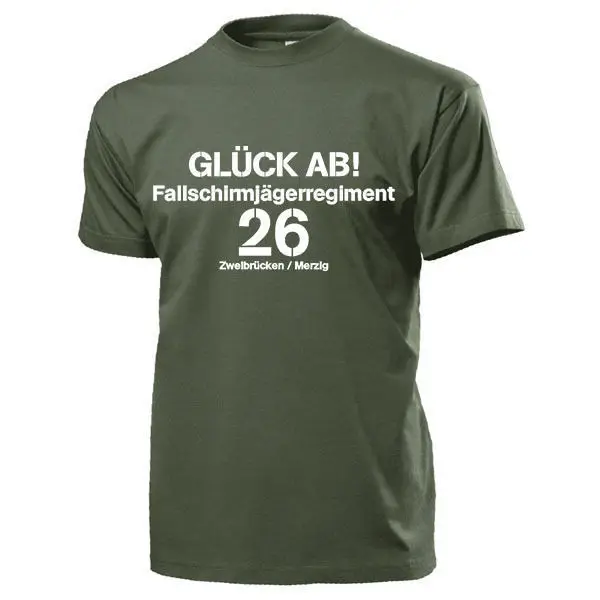 Повседневная облегающая брендовая одежда Gluck Ab Fschjgrgt 26 футболка fallchirmjagerregпускная
