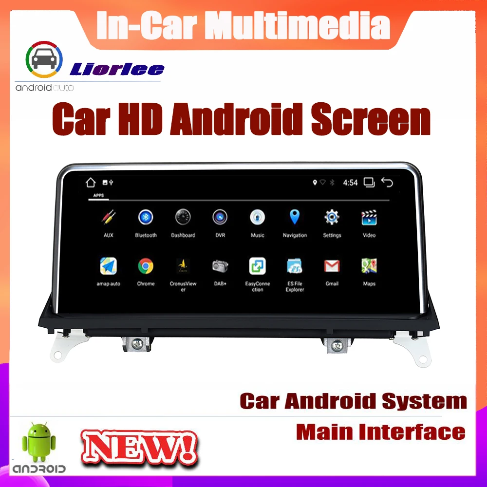 Top 6-Core Android System Update Car GPS For BMW X5 E70 2006~2010 Autoradio Navigation Car Multimedia 2