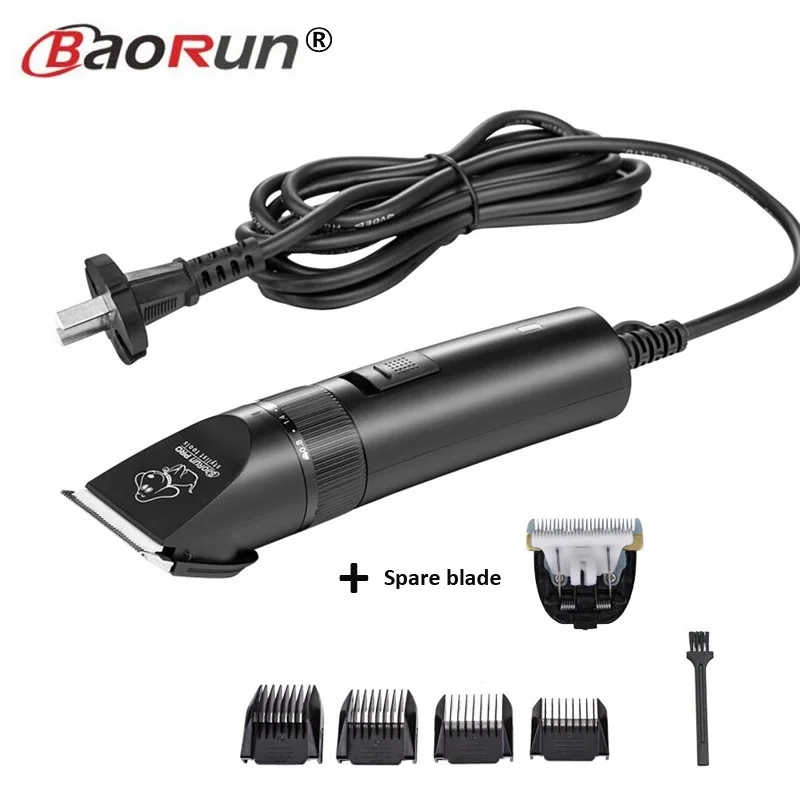 

Professional Pet Hair Trimmer Dog Cattle Rabbits Shaver Dogs Grooming Electric Hair Clipper Hair Cutting Machine + Spare Head