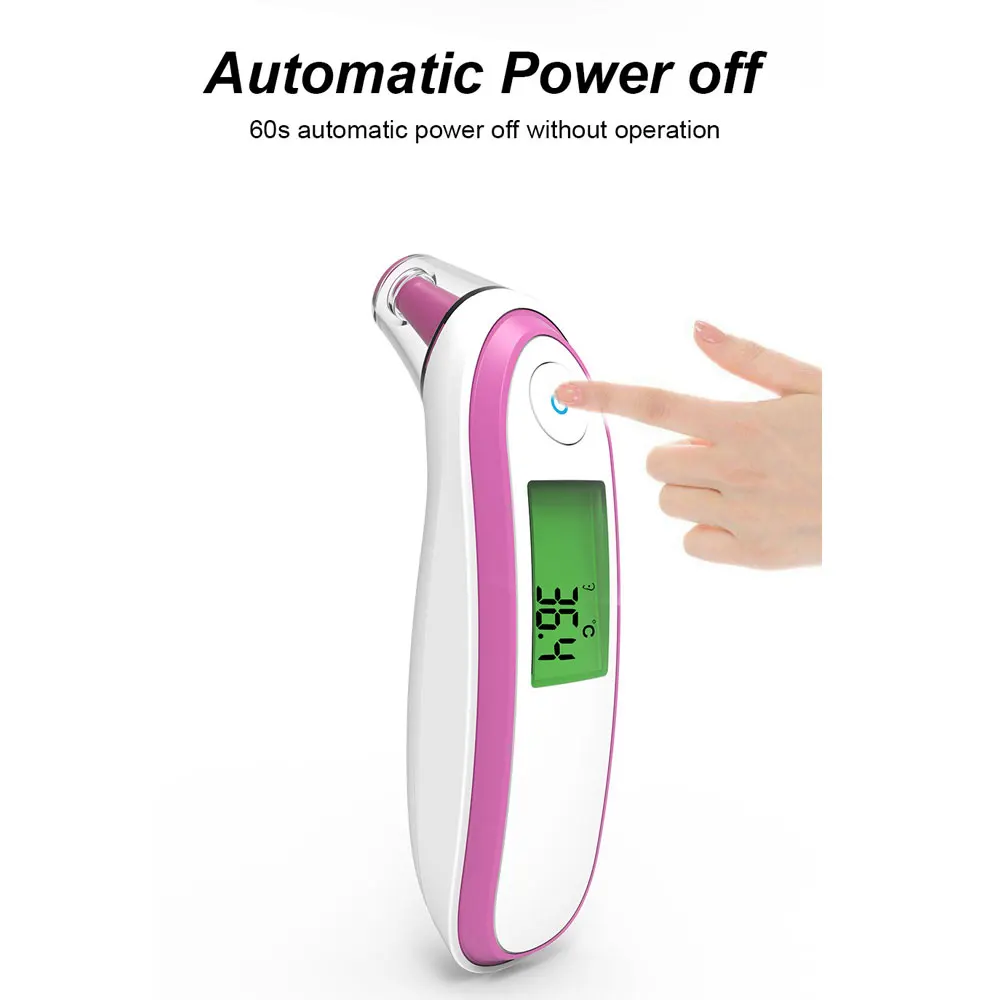 Medical Household Infrared Digital Ear & Forehead Laser Body Thermometer LCD Baby Adult Fever Temperature Ear Thermometer
