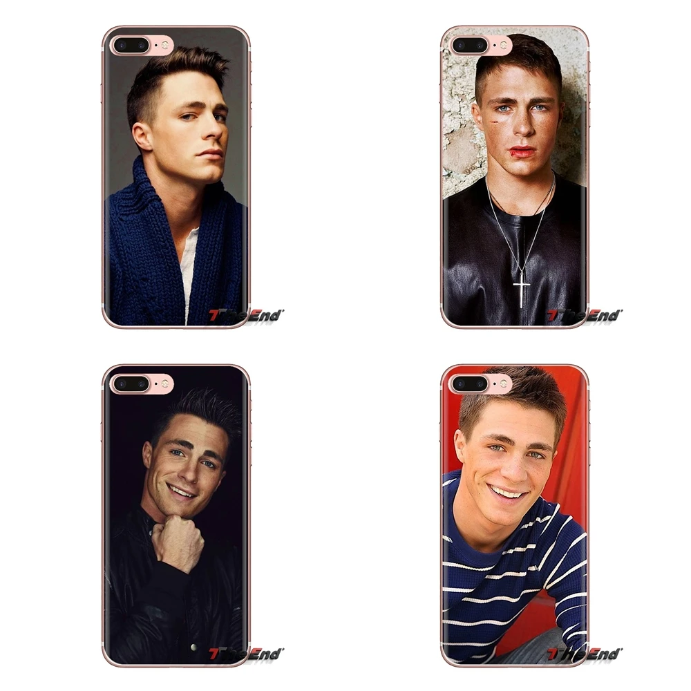 TPU Transparent Cases Cover For Samsung Galaxy A3 A5 A7 A9 A8 Star A6 Plus 2018 2015 2016 2017 Colton Haynes teen wolf USA movie |