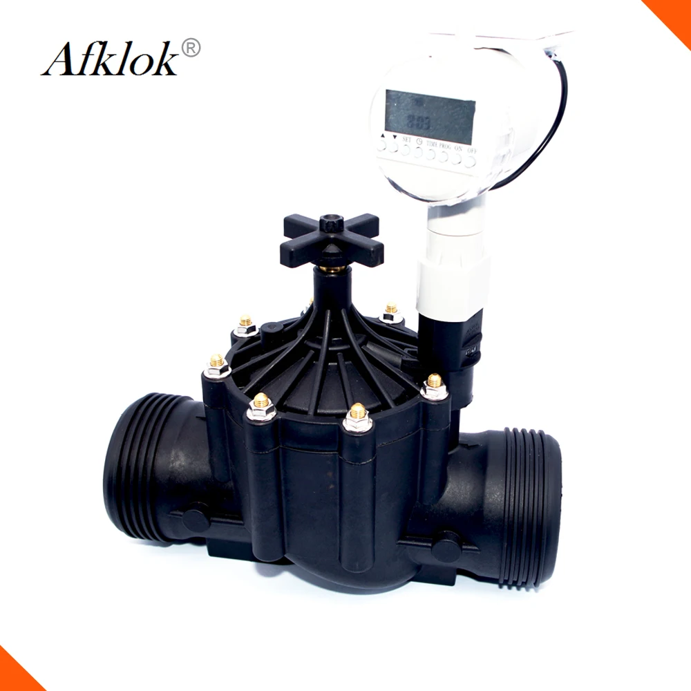 Garden Water Irrigation 3inch Solenoid Valve Water 12v With Control Timer