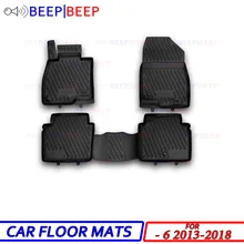 Для Mazda 6 2013- автомобильные коврики ковры авто коврики водонепроницаемый пылезащитный Стайлинг Защита интерьера украшения
