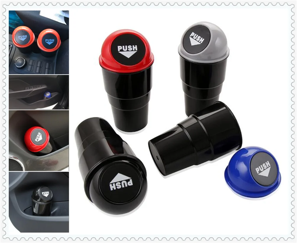 Car Garbage Can Auto Trash Dust Case Holder Bin box Car-styling for Honda Jade FCV Crider NSX-GT N-One GEAR FCEV