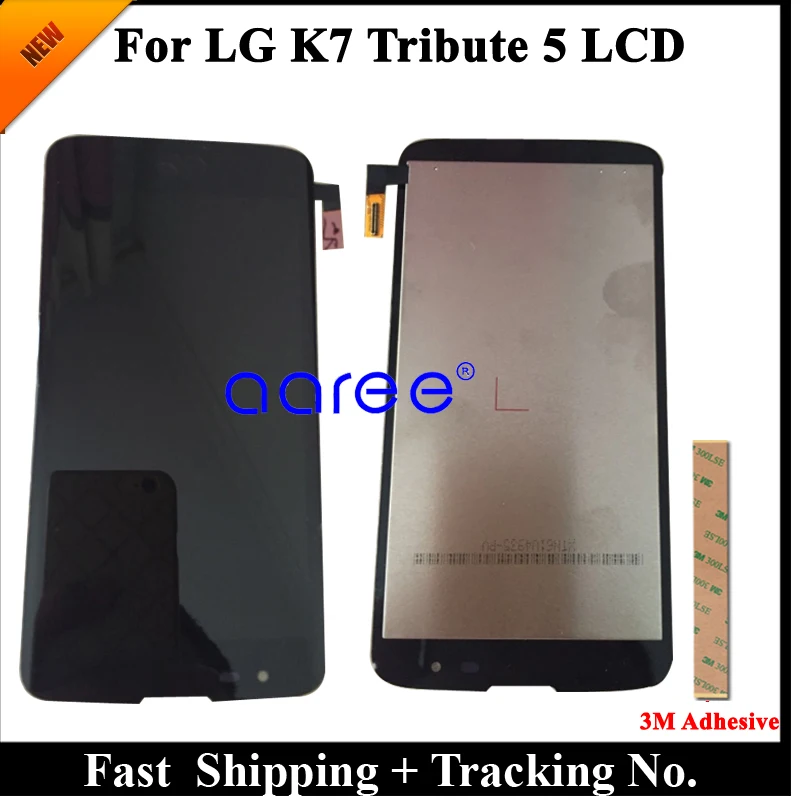 Протестированный класс AAA ЖК-дисплей для LG K7 LCD Tribute 5 LS665 LS675 MS330 дисплей ЖК-экран