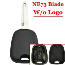 Хорошее качество(5 шт./лот) резервный транспондер ключ пустой чехол с NE73 лезвие без логотипа для peugeot