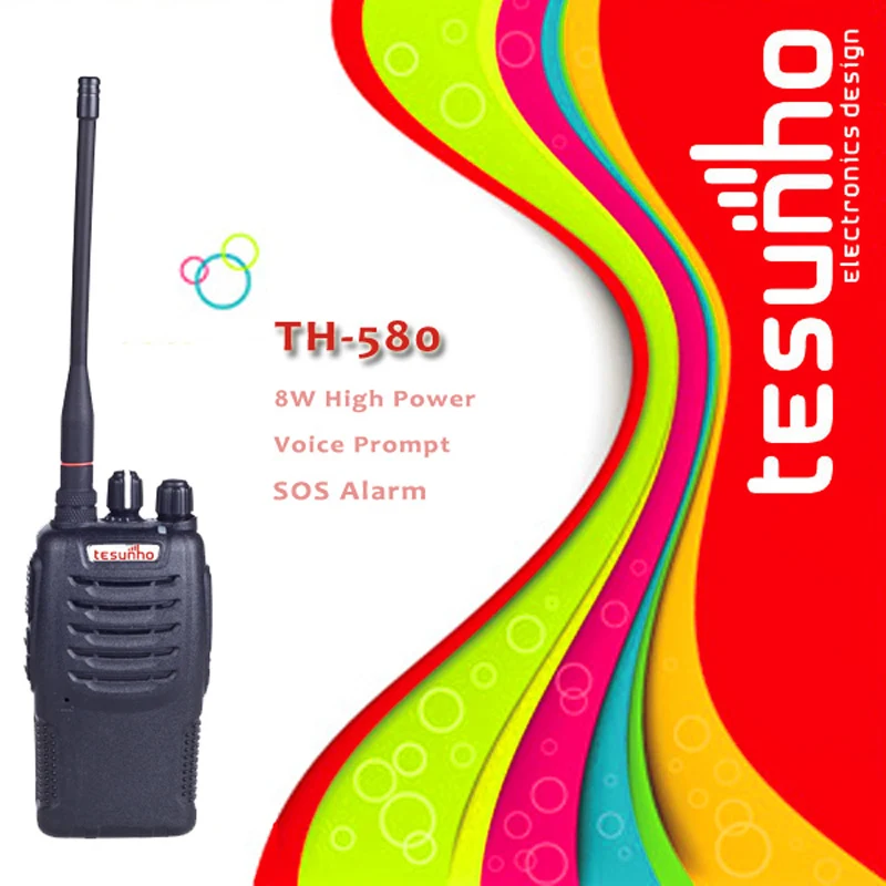 FREE SHIPPING TESUNHO TH-580 WALKIE TALKIE + PC programming cable TH-PCL | Мобильные телефоны и аксессуары