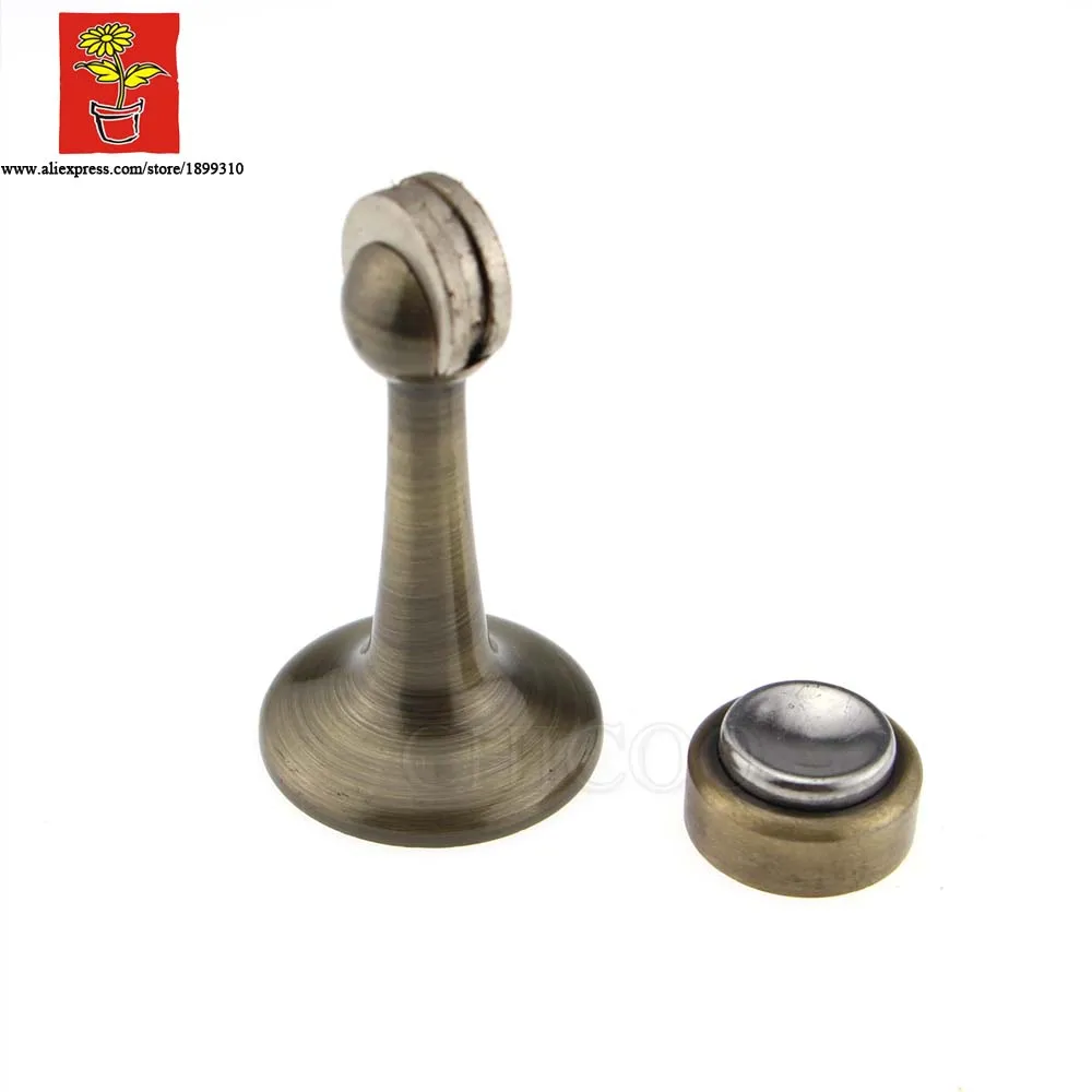 Brass Antique Brass Industrial Door Magnetic Catch Door Stopper Wall Brass Antique brass industrial door magnetic catch Door stopper wall door stop magnetic door holder-in Door Stops from Home Improvement on Aliexpress.com ... - Brass Antique Brass Industrial Door Magnetic Catch Door Stopper Wall