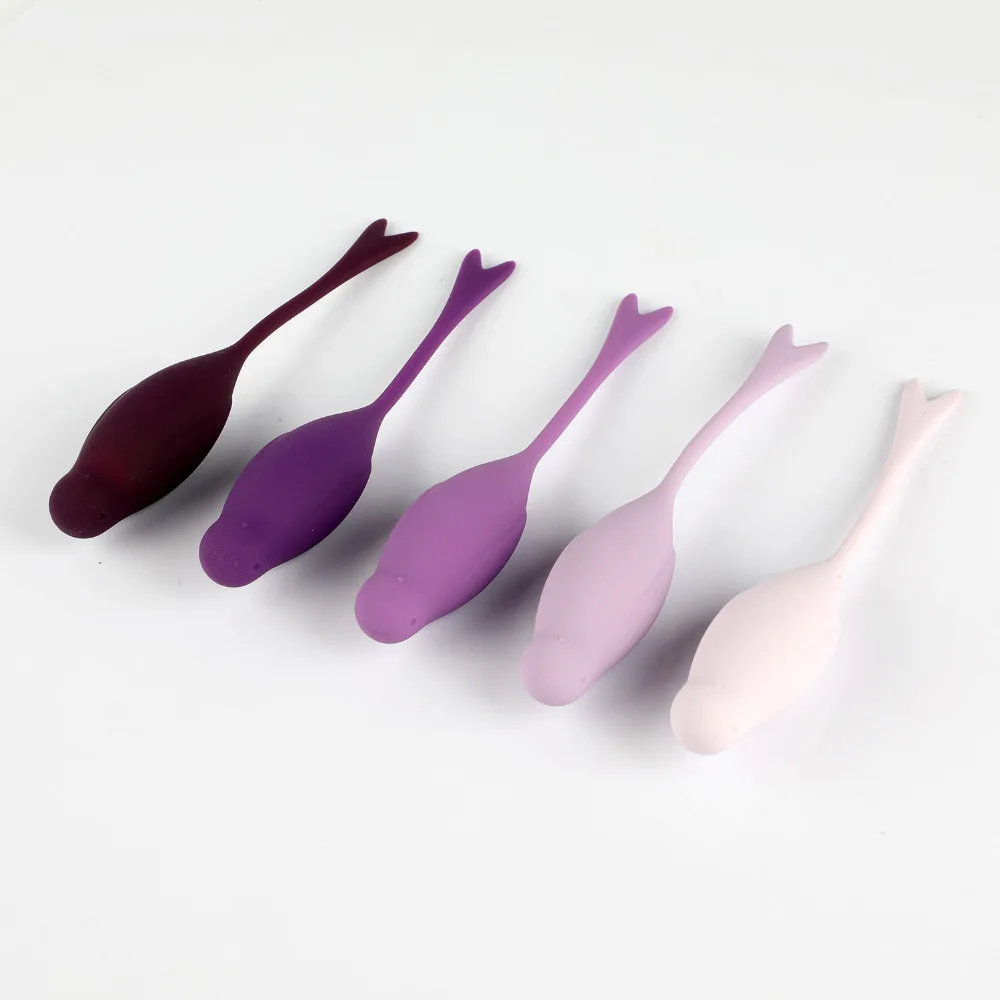 5pc/set Silicone Kegel Ball Ben Wa Ball Vagina Tighten Exercise Machine Vibrators Shrink Vagina Smart Ball Sex Toys for Women