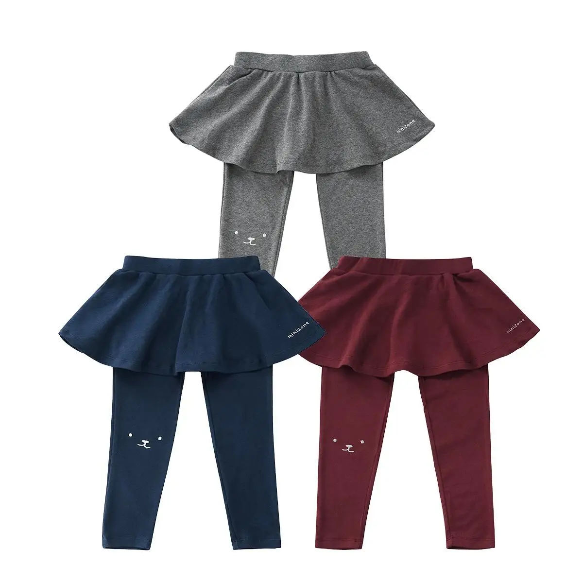 

Fashion Girl Skirt Trousers Children Pants Spring Autumn Kids Girls Leggings Trousers 2019 3-7Y Warm Baby Girls Dress Leggings