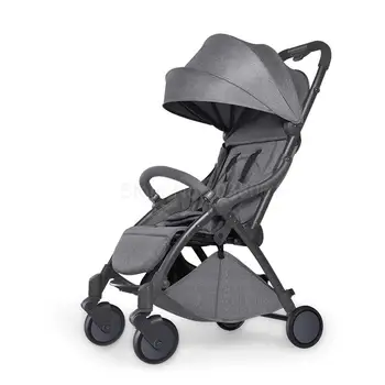 

Baby Stroller Portable Foldable Reclining Basket Type Baby Stroller Can Be Mounted On The Aircraft Removable Simple Summer Umbre