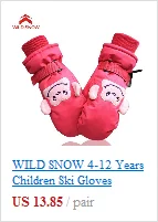 Парящие зимние лыжные перчатки Детские Водонепроницаемые перчатки для сноуборда варежки для мальчиков и девочек Детские Лыжные уличные зимние теплые перчатки 4~ 10 Yea