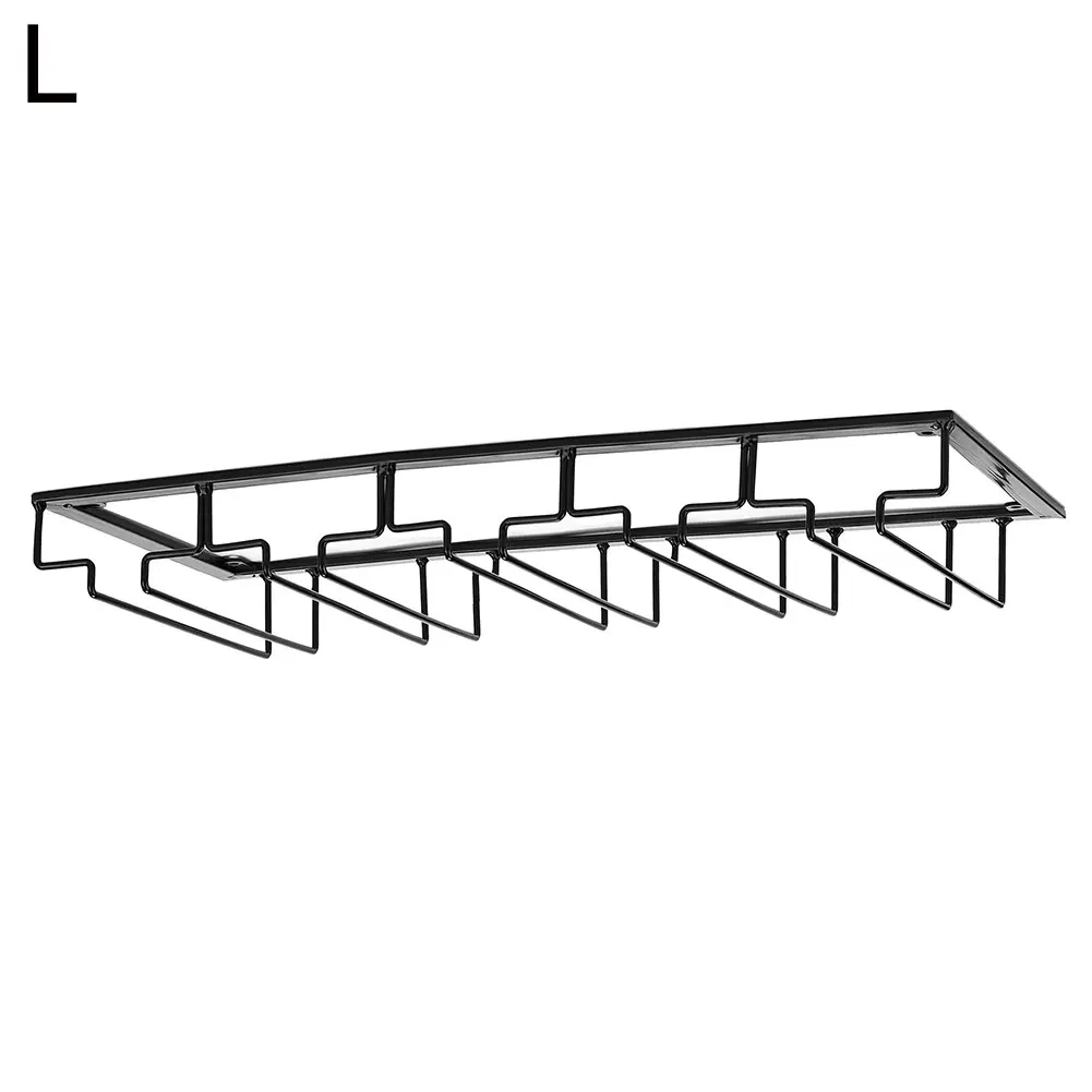 Винный Бокал es держатель бармен рюмки подвесной стеллаж под шкаф рюмки Органайзер стеклянный бокал железная стойка