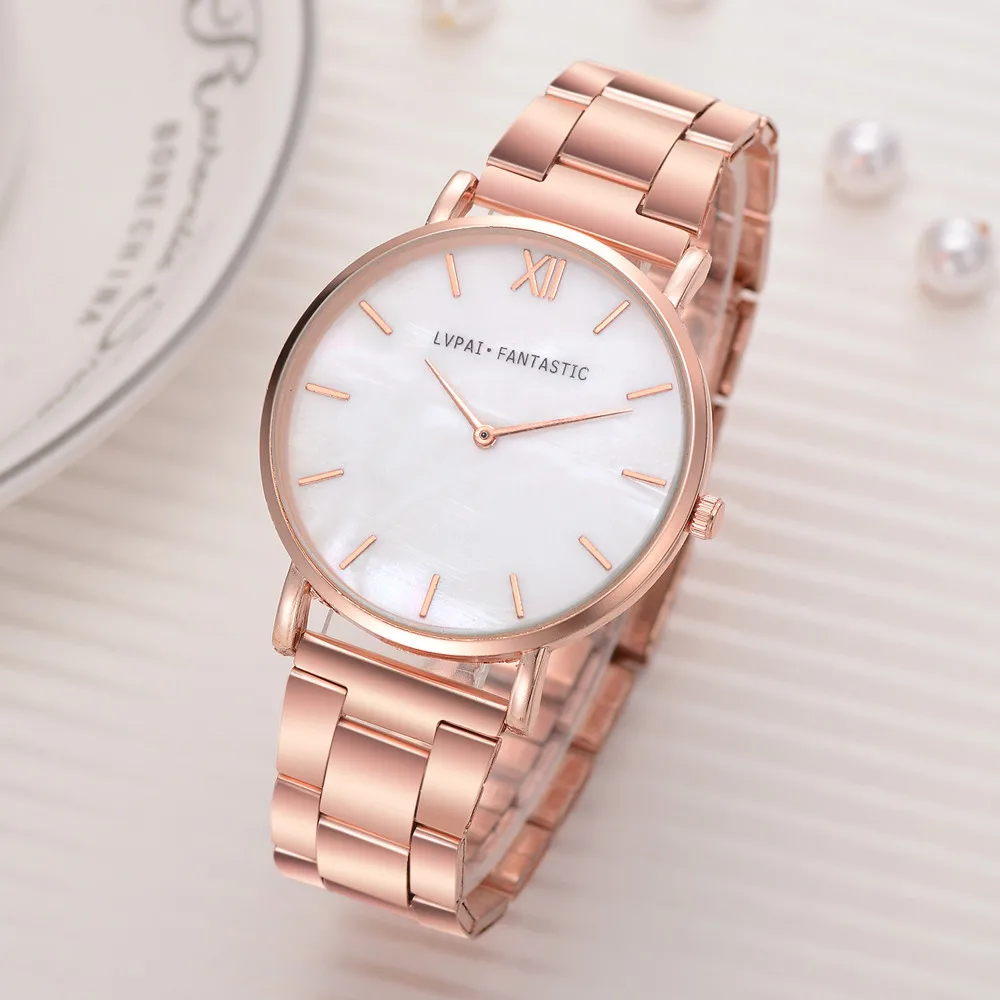 

Luxury Watch Women Dress Bracelet Watch Fashion Quartz Wrist Watch For Women Classic Lvpai Brand Gold Ladies Business Watch