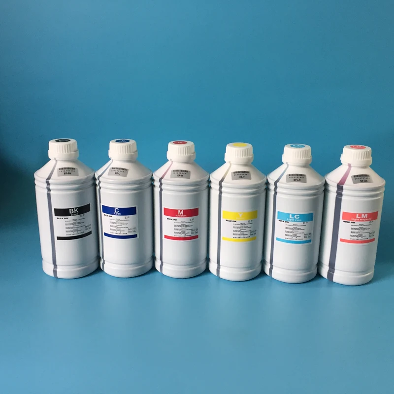 

OYfame 6 colors Dye Ink For Brother for Canon for Epson for HP Printer All Inkjet Printer 1 Litre each color