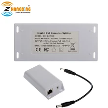 Совместимый 802.3at гигабитный 48 V-24 V POE Конвертор 24В 25 Вт или разделитель POE 24 V 1A для 24 V пассивное питание через ethernet(4/5+ 7/8