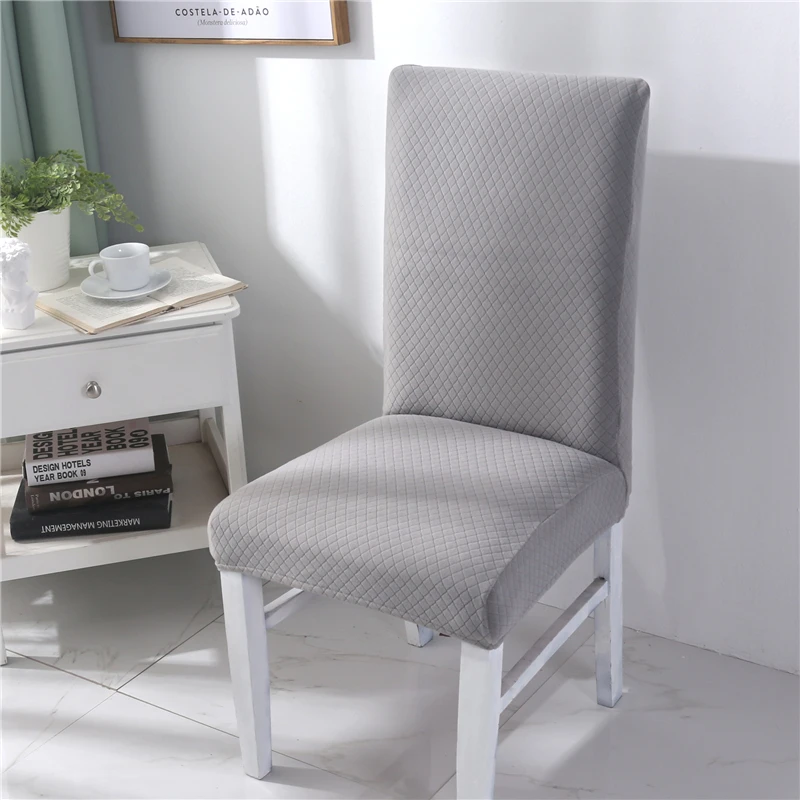 

Morigins 1 Pcs Modern Pure Color Elastic Seat Chair Cover Home Textile Hotel Banquet Dinner Spandex Party Chaise Chair Cases M61