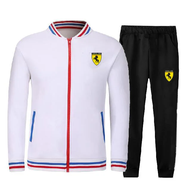 Men Outdoor Train Tracksuit Sport Jacket Coat Top Suit Trousers Pants 5 Color