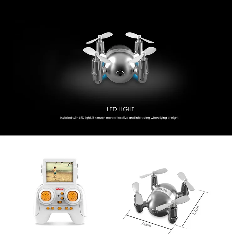 MJX X909T X-Series 5.8G FPV With HD Camera Headless Mode Mini RC Quadcopter RTF