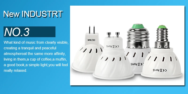 GU10 bombilla LED lámpara LED Spotlight 2835 SMD 48led 60led 80led alta potencia Lamparas LED AC220V 240 V LED Spot lampada